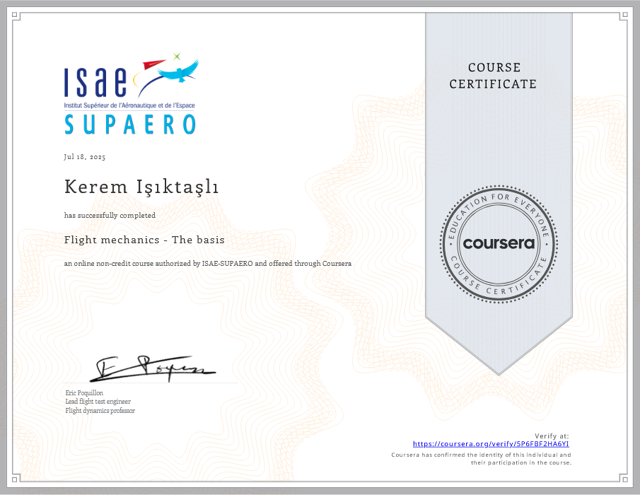 Engineering Certificate